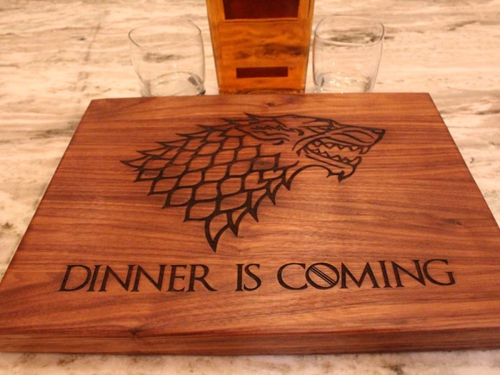 Show your support for House Stark in the kitchen