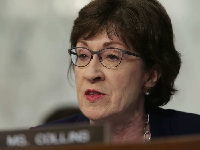 Sen. Susan Collins, a Republican from Maine