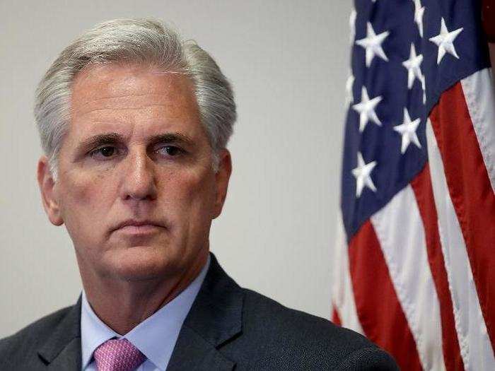 House Minority Leader Kevin McCarthy, a Republican from California