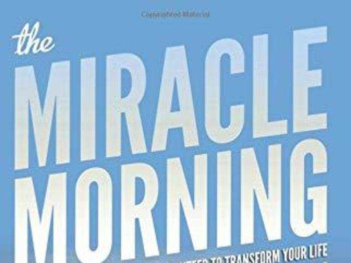 "The Miracle Morning" by Hal Elrod