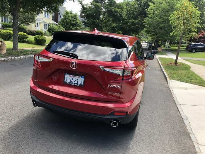 SUV rear ends are usually a weak point, aesthetically, and the RDX