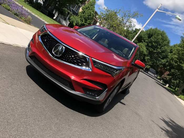 On to the Acura RDX, which I tested in an Advance trim level. Sticker price: $47,800 (the base is $37,000, but that