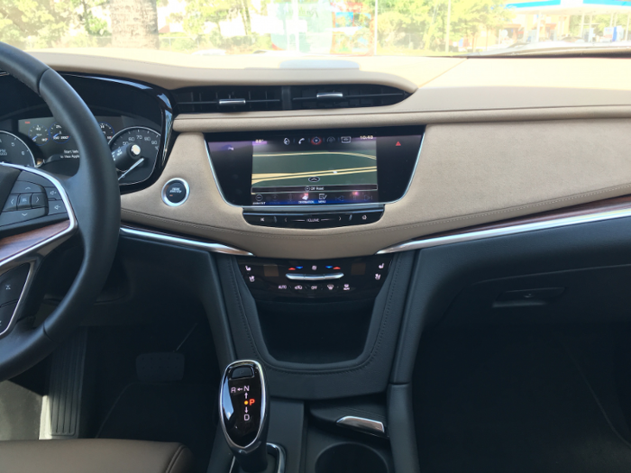 The infotainment system is a standout feature for the XT5.
