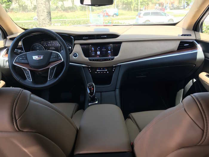 The interior of the XT5 is, in a word, fantastic. It