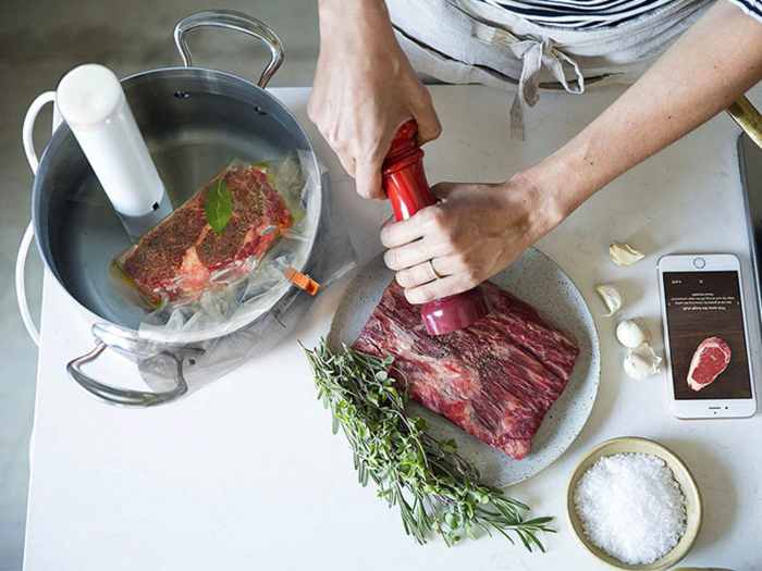 A Wi-Fi compatible sous vide