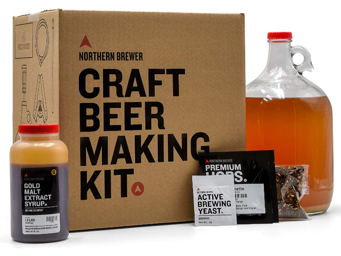 A craft beer-making kit