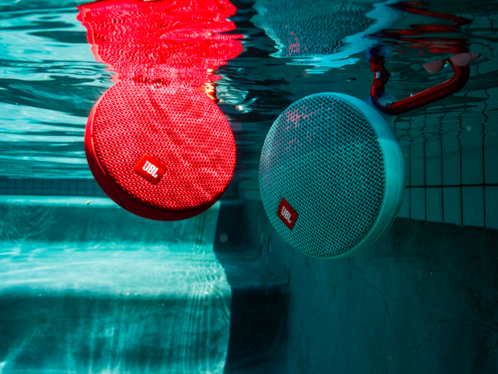 A waterproof speaker