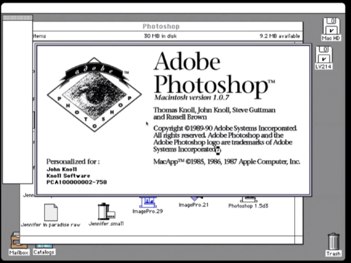 Photoshop (1990)