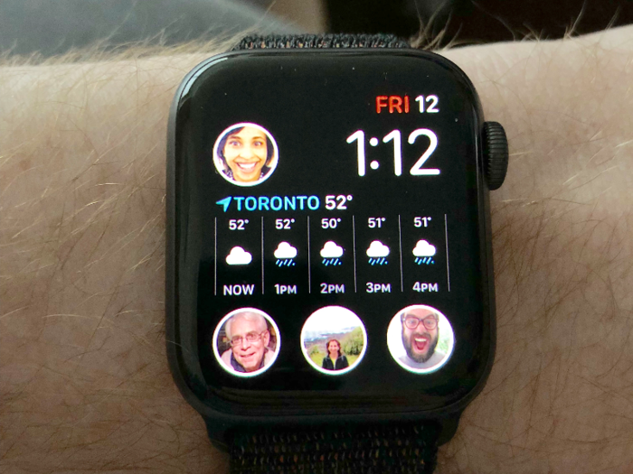 I can customize watch face styles, and make as many as I want. If I swipe left or right from my main "lock screen," I can see an entirely different style!