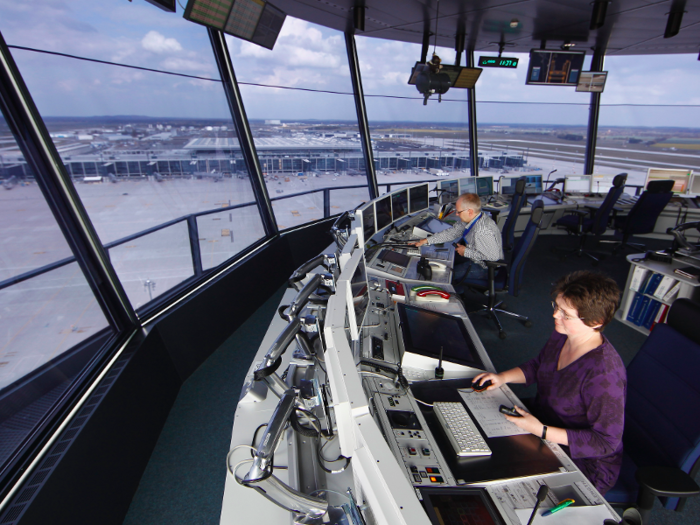 2. Air-traffic controllers earn a median of $129,180 a year, and 20,430 are employed by the FAA and other federal agencies.