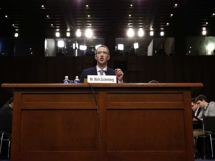 When Facebook CEO Mark Zuckerberg testified in front of the US Congress last April, he was asked by lawmakers about this exact thing.