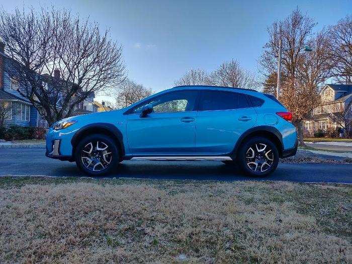 The Crosstrek also delivers a stout 8.7 inches of ground clearance, same as the larger Forester SUV.