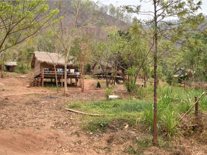 Ten mahouts and their families live on site with the elephants at Green Valley.