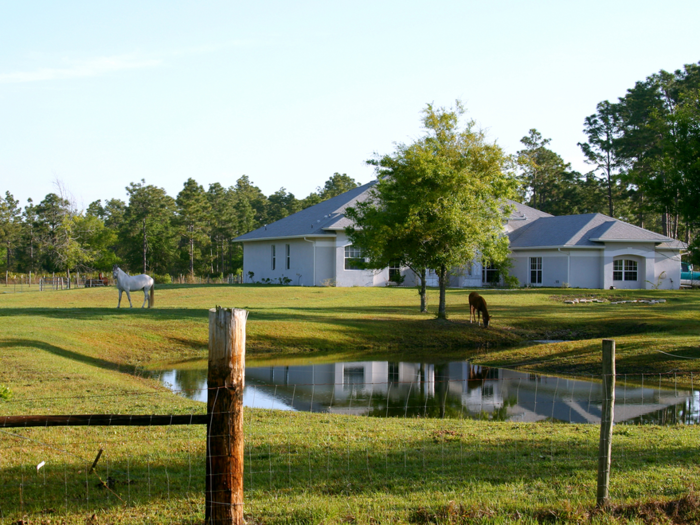 Two thirds of the land in Florida is used for farming