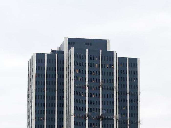 Martin Tower opened in 1972, at the height of Bethlehem Steel