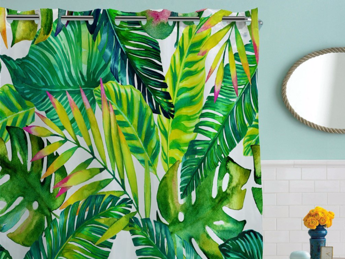 The best shower curtain for a hookless look