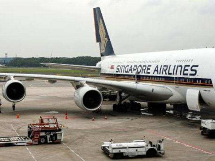 The massive double-decker entered service with Singapore Airlines in 2007.