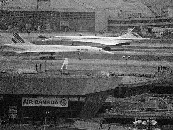 Between 1976 and 2003, Air France and British Airways passengers had the opportunity to fly on the Concorde supersonic airliner.