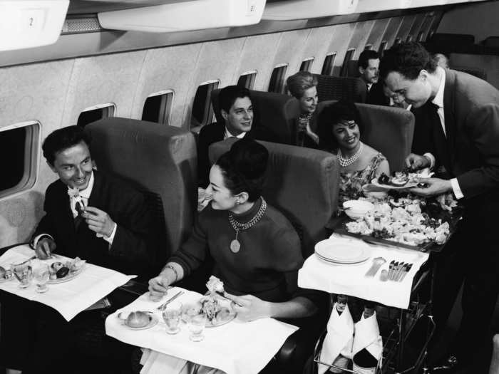 The capabilities of the jetliner served a great complement to the first class services provided by the world