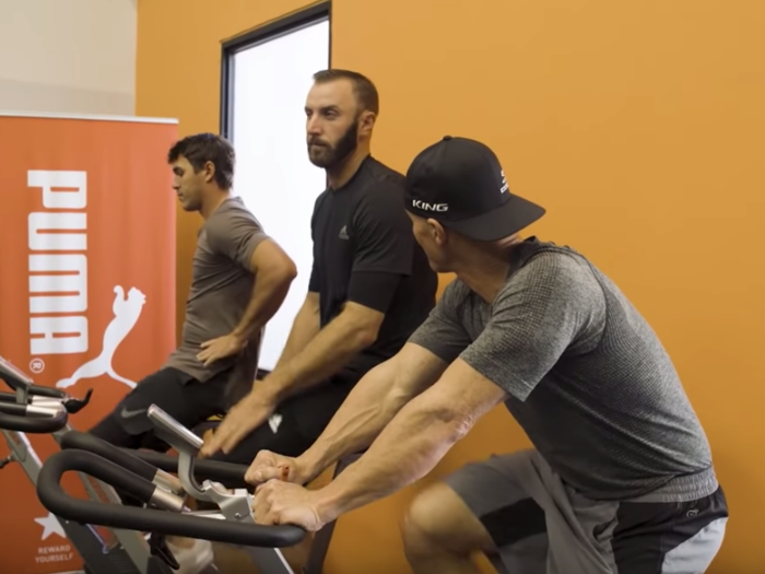 He works out at the Joey D. Golf Training Center in Jupiter, Florida with buddy Dustin Johnson and Joey D.