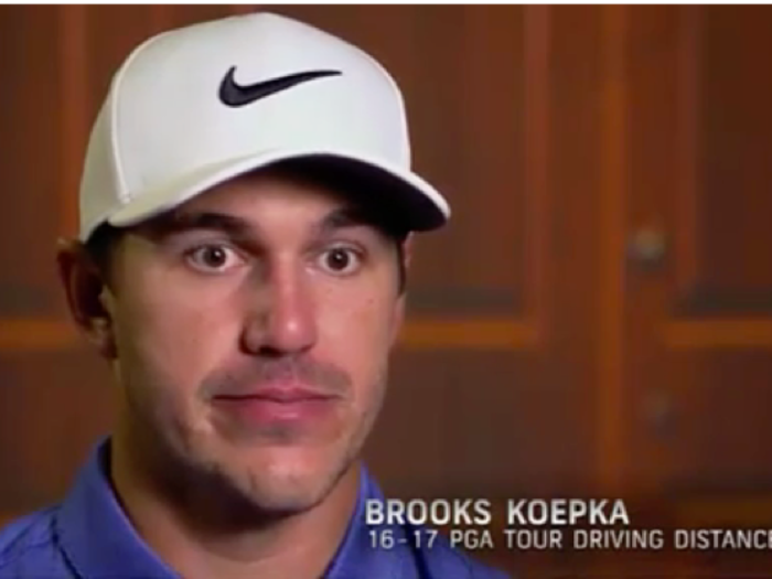 On the course, Koepka is part of a new generation of golfers who believe aim is overrated and the most important factor is just to hit the ball long. He even said it with a sorry-not-sorry shrug.