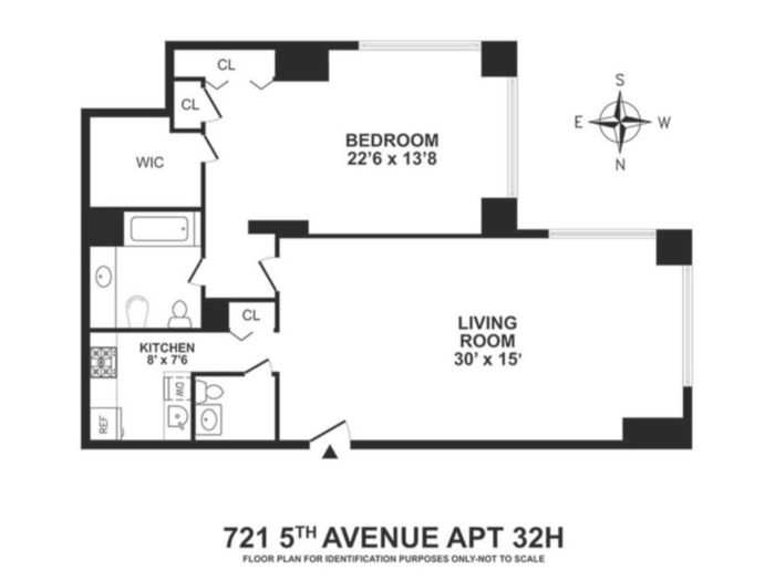 The apartment seems to follow the same layout as all of the building