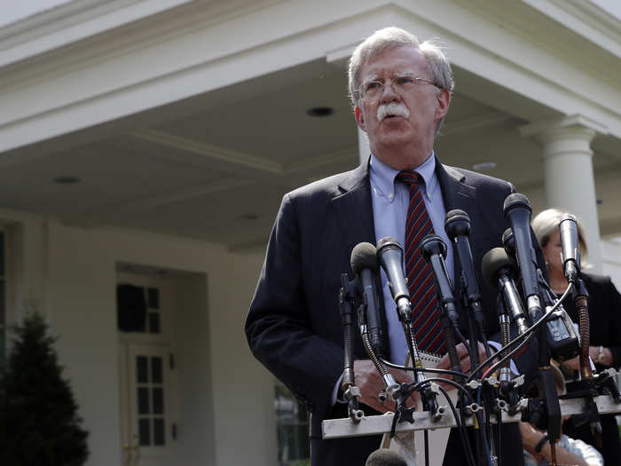 Bolton has long argued for the US to preemptively strike Iran and for the US to engage in regime change efforts, with one former official telling the New Yorker he