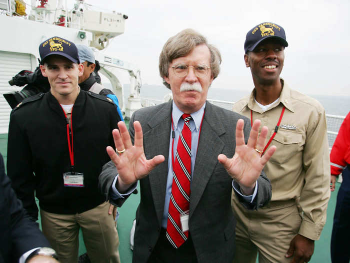 Despite the fact that no chemical or other weapons of mass destruction were found in Iraq, Bolton still stood by the US