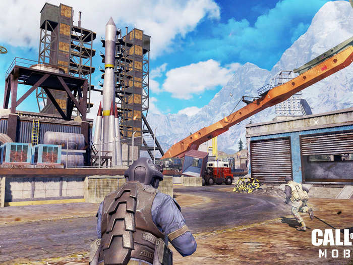 2. The map is a pastiche of different iconic "Call of Duty" multi-player maps.