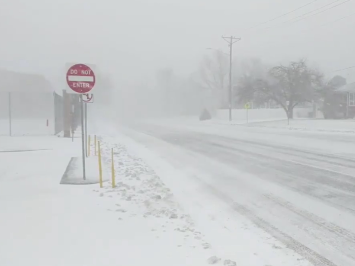 12. A client insisted on going to view a house in a snowstorm.