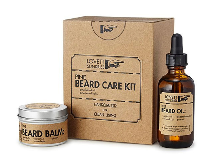 A kit to take care of his beard