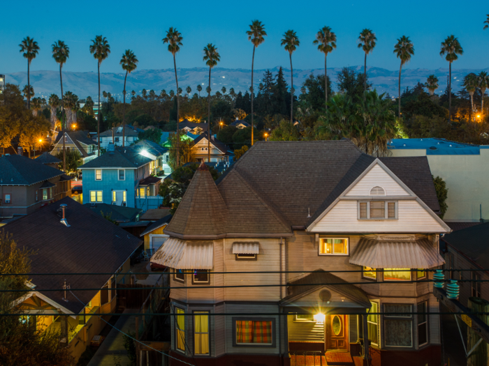 1. San Jose, CA, is at the heart of Silicon Valley. The metro area had the highest share of young adults with bachelor