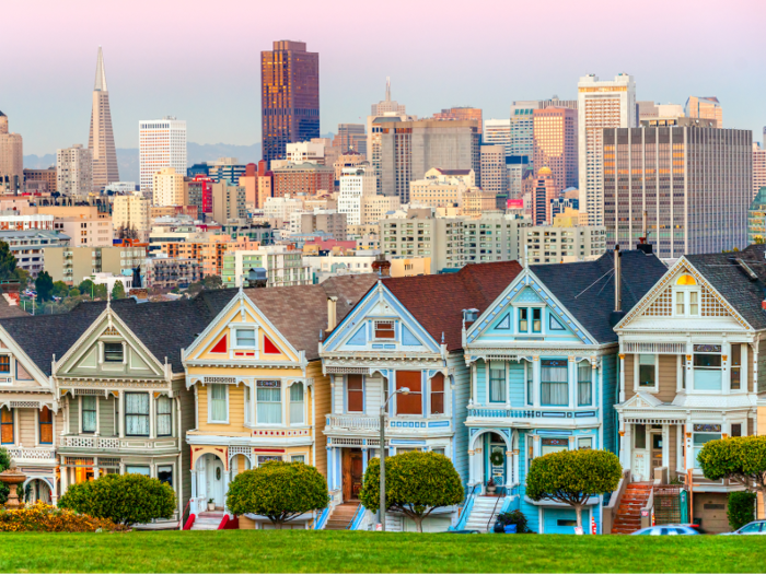 5. San Francisco, CA, is one of the metro areas at the heart of Silicon Valley and the tech industry. San Francisco had the second-highest share of young adults with bachelor