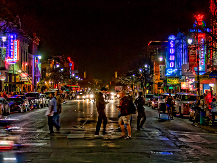 10. Austin, TX, is the home of the University of Texas