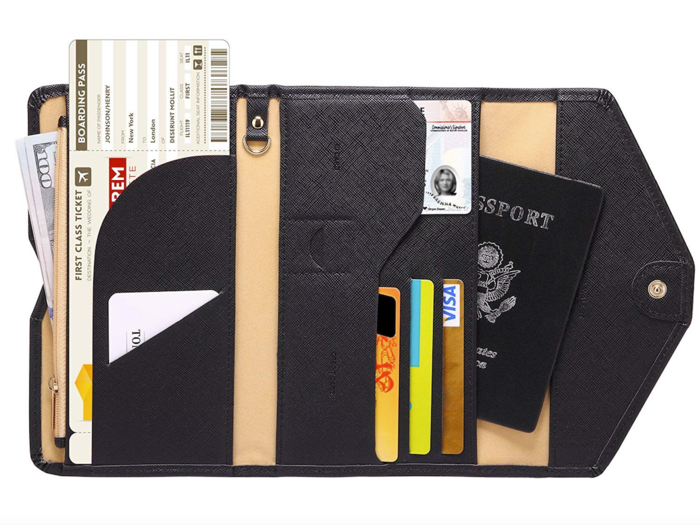 A multi-purpose travel wallet