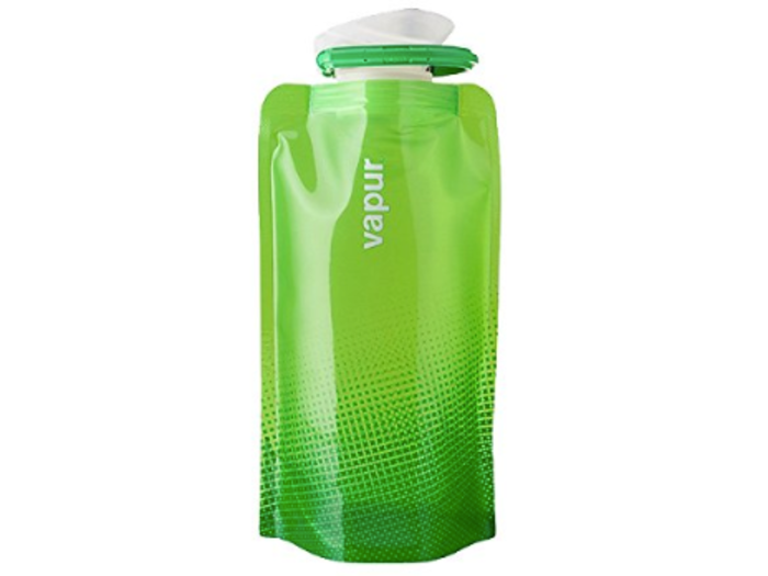 A water "bottle" that can roll to fit in your pocket