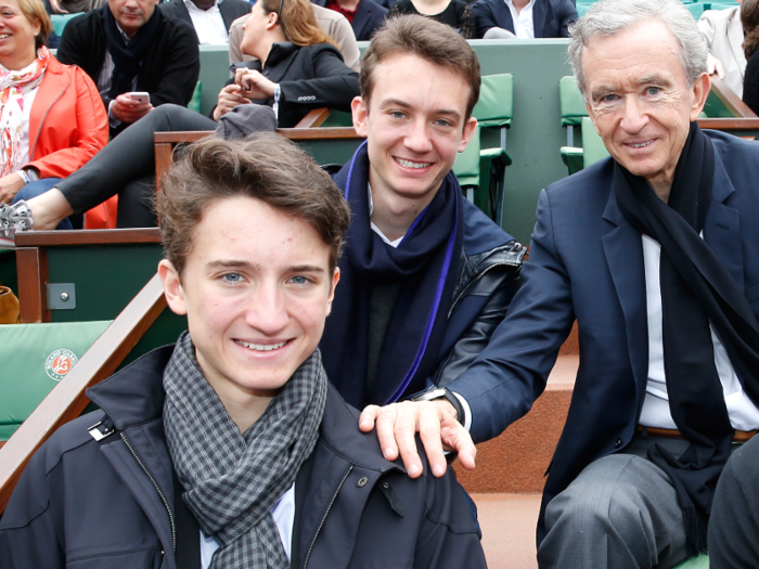 Bernard Arnault, the richest person in Europe, has five children. Three of his heirs are under the age of 30.