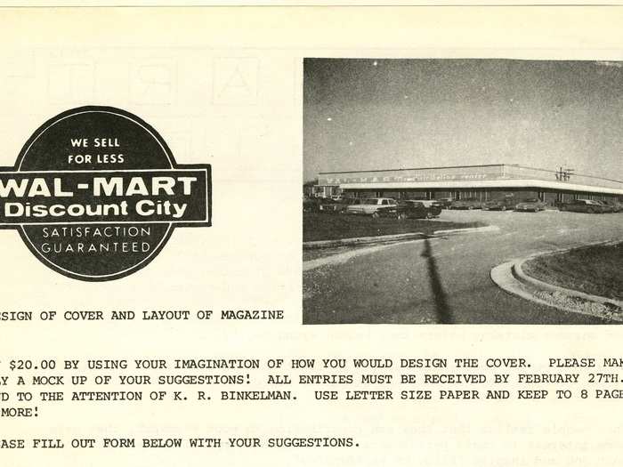 Eventually, Walmart outgrew its first store. It moved twice, eventually settling on a supercenter-sized building nearby.