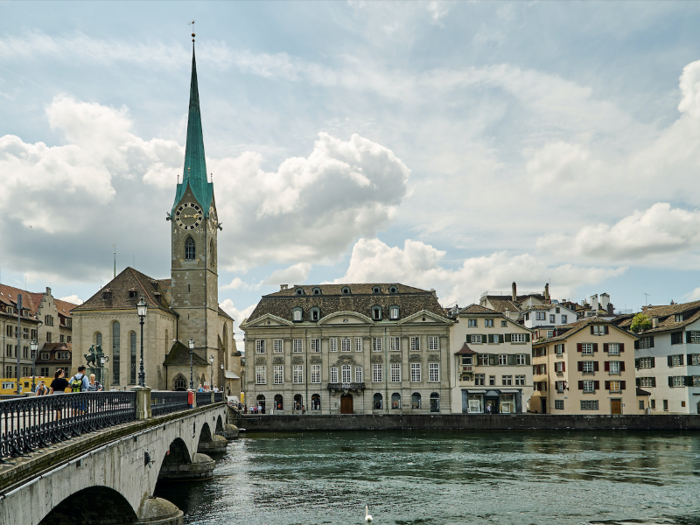 16. Cost of 1 liter of gas in Zurich, Switzerland: $1.57