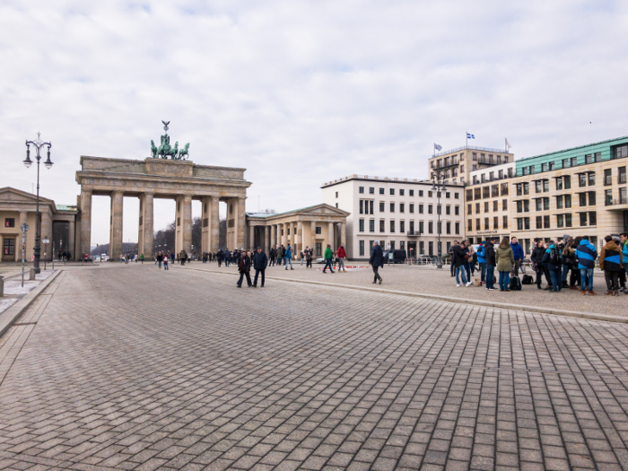 T-17. Cost of 1 liter of gas in Berlin, Germany: $1.56