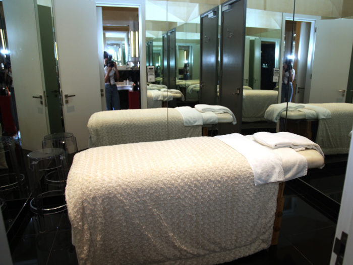 ... and enjoy a massage on your in-room spa table.