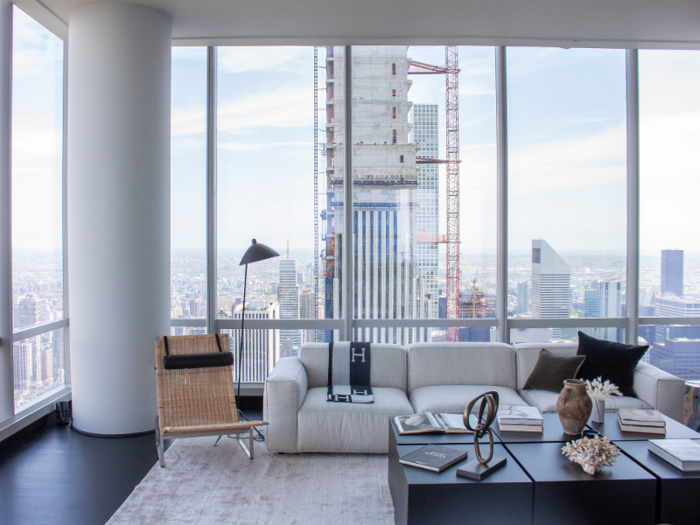 After my tour, it seemed to me that those willing to drop $58.5 million on an apartment in a building like One57 are paying mostly for the views and the prestige of being able to say they live on New York City