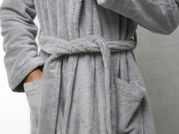 A cozy bathrobe