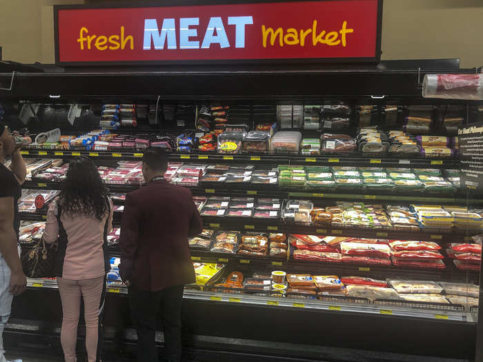 Like the rest of the store, the selection of meats is modest. You can get beef, chicken, or pork, but don