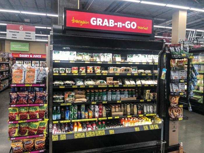 This might be a discount grocer, but it still offers a great selection of ready-to-eat meals.