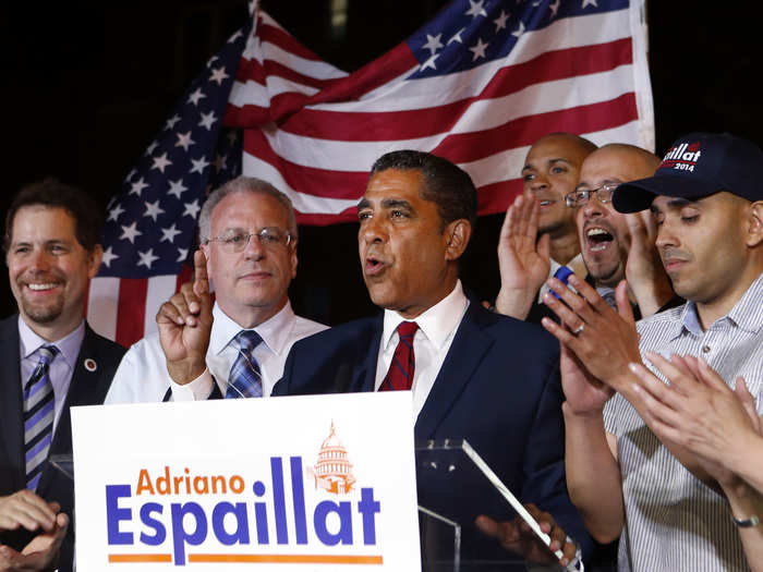 Rep. Adriano Espaillat of New York also co-sponsored Green