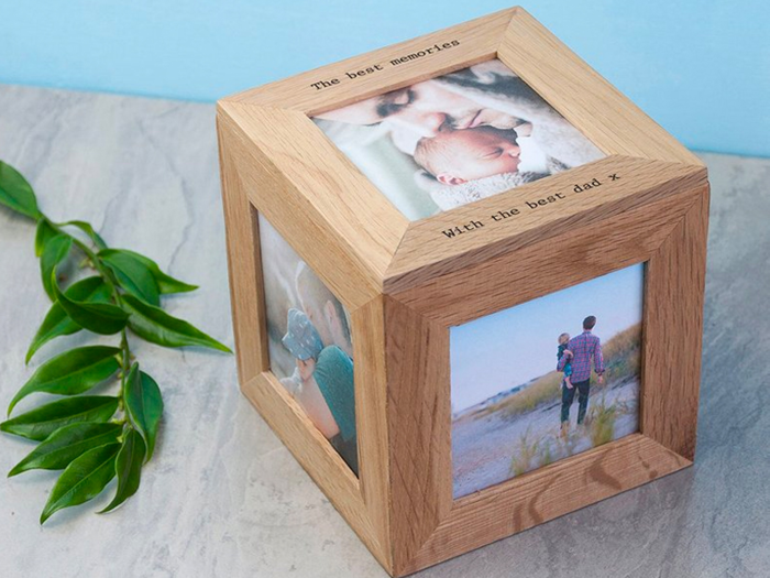 A sentimental photo frame