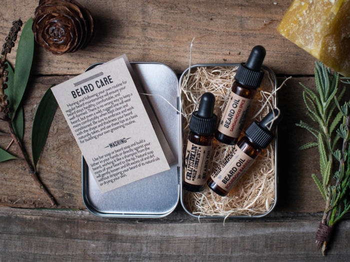 Fragrant beard oils