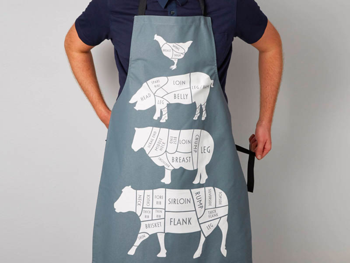 An apron for meat lovers