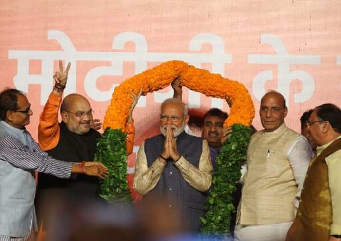 Swearing-in Ceremony Of Prime Minister And Cabinet Ministers In India 